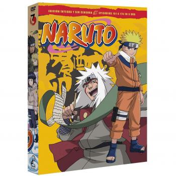 Naruto box 7 episodios 151 a 175 DVD