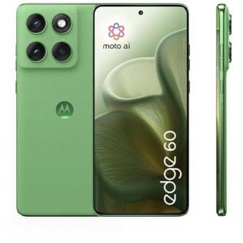 Smartphone Motorola Edge 60 5G 8GB RAM 256GB Pantone Shamrock Verde 6.67 pOLED 50MP Cámara Principal Android 15