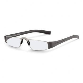 Porsche Design P8801 F Men's Eyeglasses Silver Size 48 - Frame Only with Blue Light Block Available