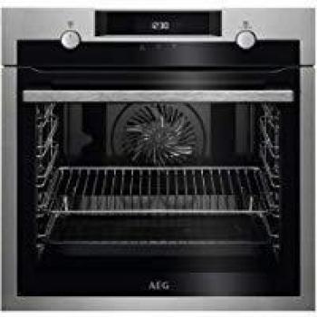 Aeg S0425878 Horno Pirolítico Bpe53512Ym, 71 L, 3500 W, A +, Negro, Acero Inoxidable, 1 Cubic_Centimeters, Stainless Steel, Blanco
