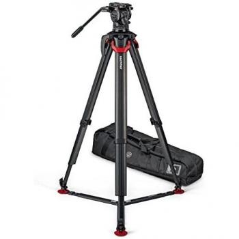 Sachtler Aktiv10 Flowtech 100 GS Tripod System with Sideload Head and Ground Spreader