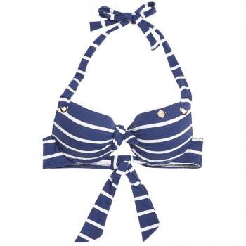 Superdry - Top de bikini - para mujer NAUTICAL STRIPE S