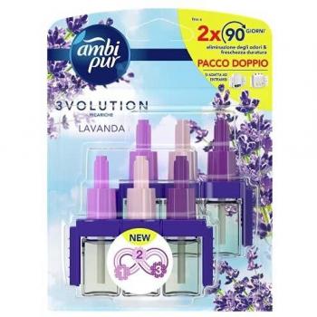 Recarga Desodorante AmbiPur 3 Volution - 2 Unidades - Aroma Lavanda
