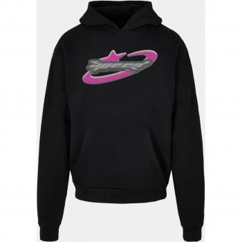 Mister Tee Black Speed Logo Hoodie for Men 2XL