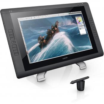 Wacom DTK-2200 - Tableta gráfica HD de 21.5 pulgadas, color negro