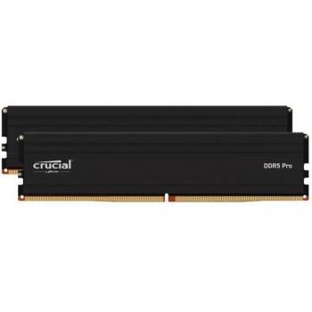 Crucial Pro 32GB (2x16GB) DDR5 6000MT/s CL36 UDIMM Desktop Memory Module