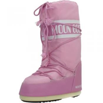 Moon Boot Icon Nylon Pink Winter Boots for Women (EU 39-41 / US 9 / UK 6-7.5)
