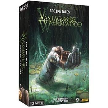 Escape Tales: Wyrmwood Stems - Escape Room Board Game for 1-4 Players, Ages 16+, Multiple Endings, Includes App