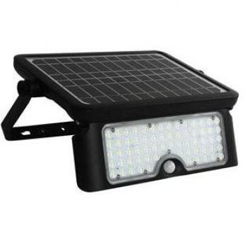 Elbat Foco LED Solar Multifunción 10W - 1150LM - Luz Fría 6000K - Sensor de Movimiento