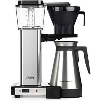 Moccamaster KBGT 741 Cafetera Filtrante de Aluminio Pulido con Termo - 1.25L