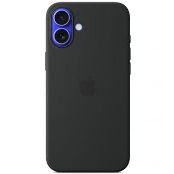 Apple Funda de Silicona con MagSafe para iPhone 16 Plus - Negro