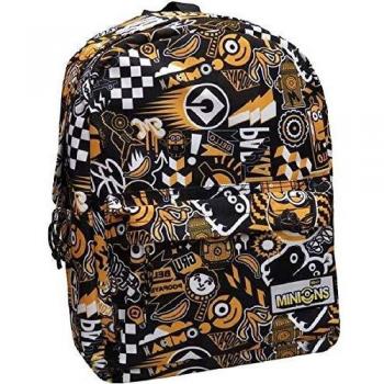 CYP BRANDS Minions MC-66-MN Mochila Juvenil, Negro
