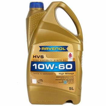 Aceite Sintético para Motor RAVENOL HVS 10W60 Alta Viscosidad 5L