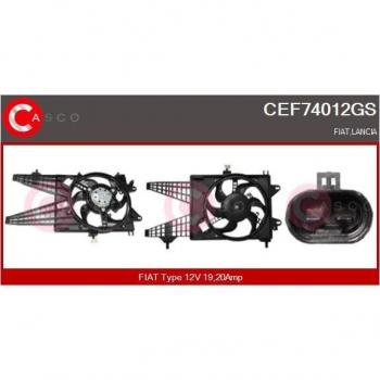Motor eléctrico ventilador radiador CASCO CEF74012GS