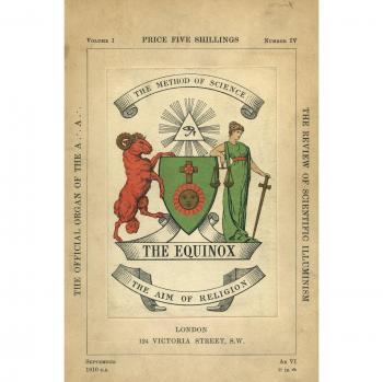 The Equinox: Keep Silence Edition, Volume 1, Number 4 by Aleister Crowley - Occult Literary Journal
