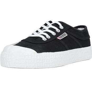 Zapatillas Kawasaki Original 3.0 Unisex Negras de Tela, Planas con Cordones - EU 38