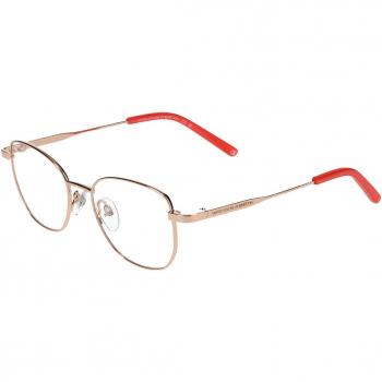 United Colors of Benetton 3080 402 Gafas Recetadas para Mujer Dorados, Armazones de 48 mm, diseño elegante y moderno