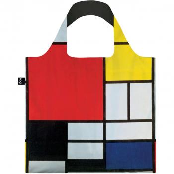 Bolsa Reutilizable LOQI Mondrian Multicolor 50x42cm