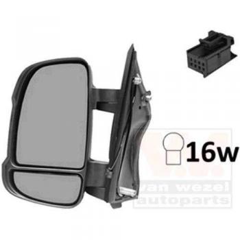Espejo retrovisor VAN WEZEL 0983807, tipo de producto: espejo retrovisor, características: compatible con diversos modelos de vehículos, diseño OEM para un ajuste perfecto, fácil instalación, fabricado con materiales de alta calidad para mayor