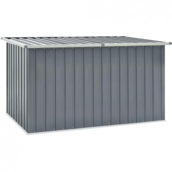 Cofre de almacenamiento gris para jardín 171 x 99 x 93 cm