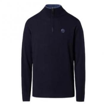 North Sails 12GG Men's Cashmere Blend Half Zip Sweater