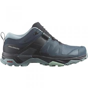Salomon X Ultra 4 GORE-TEX Zapatilla de Trekking para Mujer (Talla 39 1/3) - Color Azul Oscuro Grisáceo