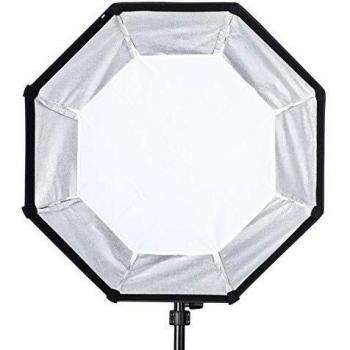 Softbox Oktagonal Quadralite 80cm con Anillo de Montaje Bowens
