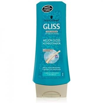 Gliss Million Gloss - Acondicionador, 2 piezas, 200 gr