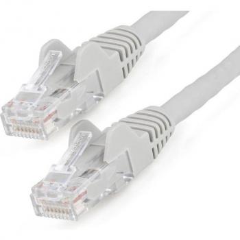 StarTech.com Cable de Red Cat6 Ethernet - 2m - UTP sin Enganche - Cable Patch Snagless RJ45 - 650MHz - Gris (N6PATC2MGR)