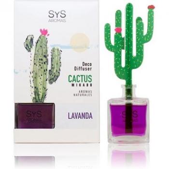 SYS Ambientador Difusor Cactus Lavanda 90ml
