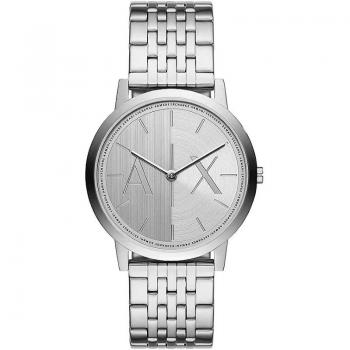 Reloj para hombre ARMANI EXCHANGE AX2870 DALE en acero inoxidable con esfera analógica, resistente al agua, diseño moderno y elegante
