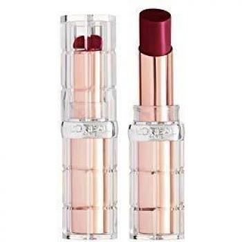 L'Oréal Paris Color Riche Plump & Shine, Barra de Labios Brillo y Volumen, Fig Plump Tono Burdeos