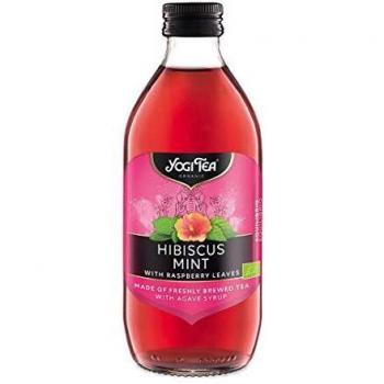 Yogi Tea Infusion Hibisco y Menta Ecológico Vegano 490 ml