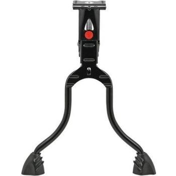 HEBIE bipied «rex s 0605/0606-computer noir revêtu par pulvérisation pour écran standard-plaque prévue pour une béquille tretlagerhöhe, max. 32 cm, en vrac