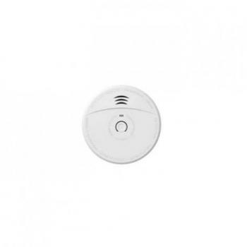 Detector de Humo Óptico con Pila Alcalina - 5 Años - Indicador LED - Cobertura 40 m²