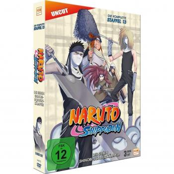 NARUTO SHIPPUDEN STAFFEL 13 - [DVD] [2007]
