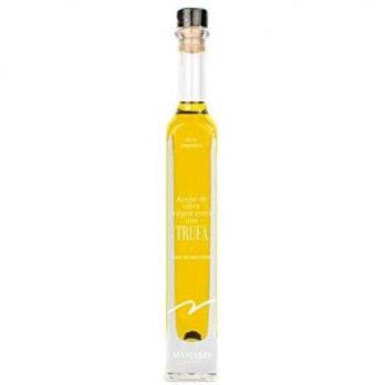 Aceite de Oliva Virgen Extra con Trufa Negra - AOVE con Tuber Melanosporum - 100ml. Trufa de invierno de Sarrión, Teruel.