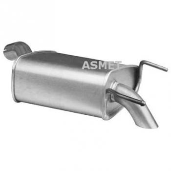 Silenciador trasero ASMET 05.170 para OPEL Vectra C CC (Z02)