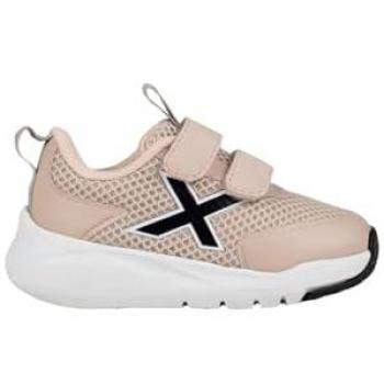MUNICH Baby Cloe 8188020 - Zapatillas Deportivas Unisex para Niña y Niño, Color Beige/Pink, Talla 20 EU