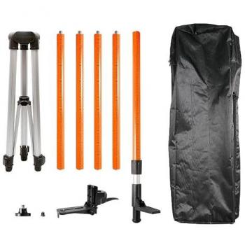 Palo láser con trípode de 3,7 m NEO TOOLS 75-115