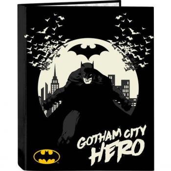 Carpeta Folio 4 Anillas Mixtas Batman Hero - Safta