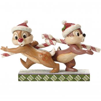 Disney tradiciones baston de caramelo caper chip n dale ornament