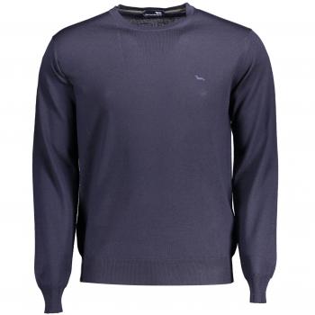Elegant Crew Neck Wool Sweater - XXL