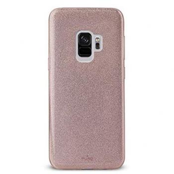 Puro PUCT083 - Funda Shine para Samsung Galaxy S9, Color Rosa y Oro