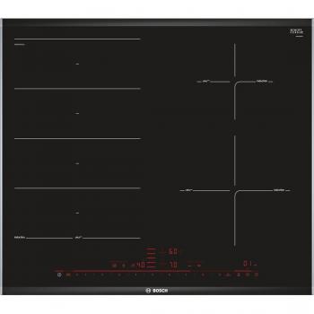 Placa de Inducción Empotrada Bosch PXE675DC1E, 60 cm, 4 Zonas, FlexInductie y PerfectFry BraadSensor