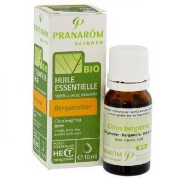 Pranarom Organic Bergamot Essential Oil (Citrus bergamia) 10 ml