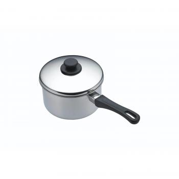 Cazo con Tapa de Acero Inoxidable KitchenCraft, 12 x 5,5 cm - 640 ml