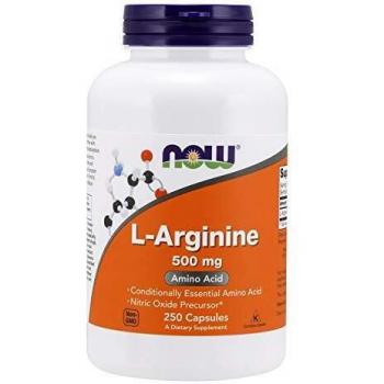 Now Foods, L-Arginine, 500 mg, 250 Capsules