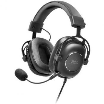 MARSGAMING MH6 Negro, Auriculares Neografeno, Tarjeta Externa 7.1, Micrófono Extraíble