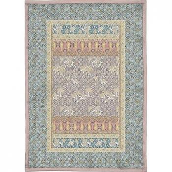 Bassetti Granfoulard.- Colcha copriletto Jasmine V6 morado para cama de 90, en medida 180 x 255 cm